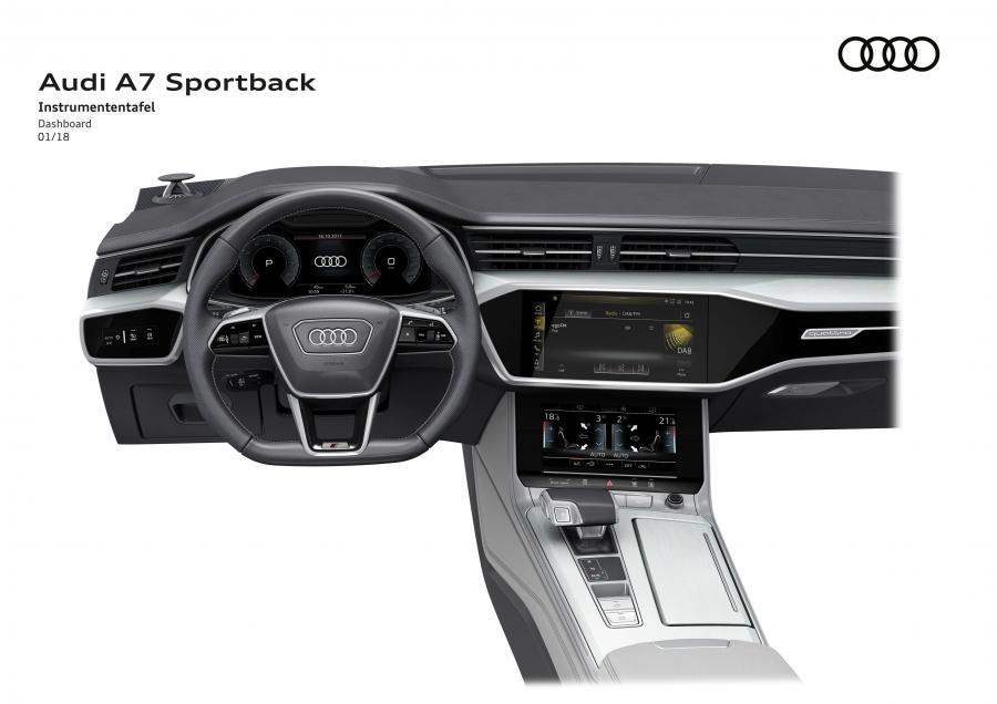 Эскиз Audi A7 Sportback 50 TDI Quattro 2018 года  (WW) (фото 33 из 61)